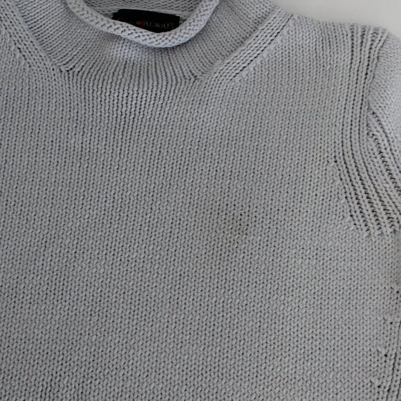 J Crew Women's 1988 Rollneck Sweater Grey J0437 - Picture 5 of 8